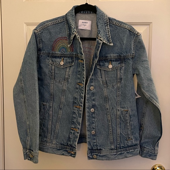 Bnwt Old Navy Boyfriend Denim Jacket 